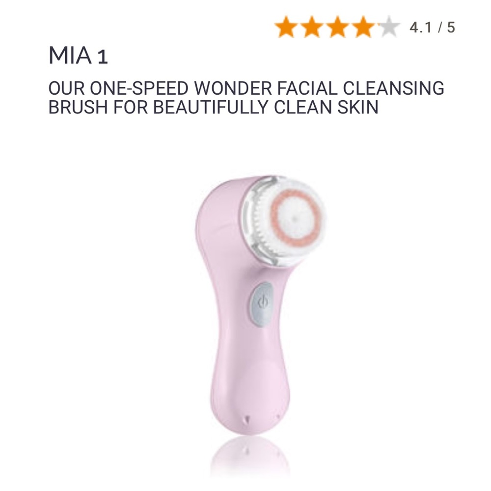 Pink Clarisonic Mia 1 w/ charger